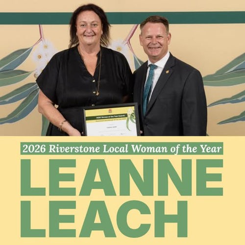 Leanne Leach, 2026 Riverstone Local Woman of the Year