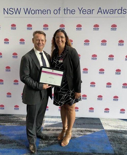Belinda McKinlay, 2025 Riverstone Local Woman of the Year